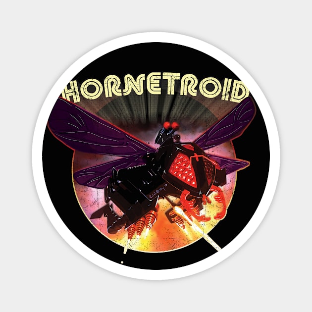 Hornetroid! Magnet by Doc Multiverse Designs